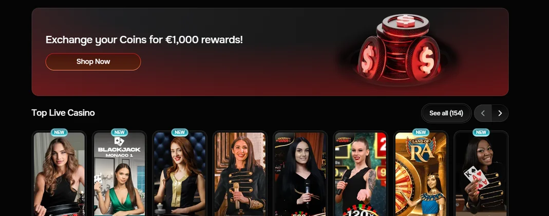 Spin live roulette tables