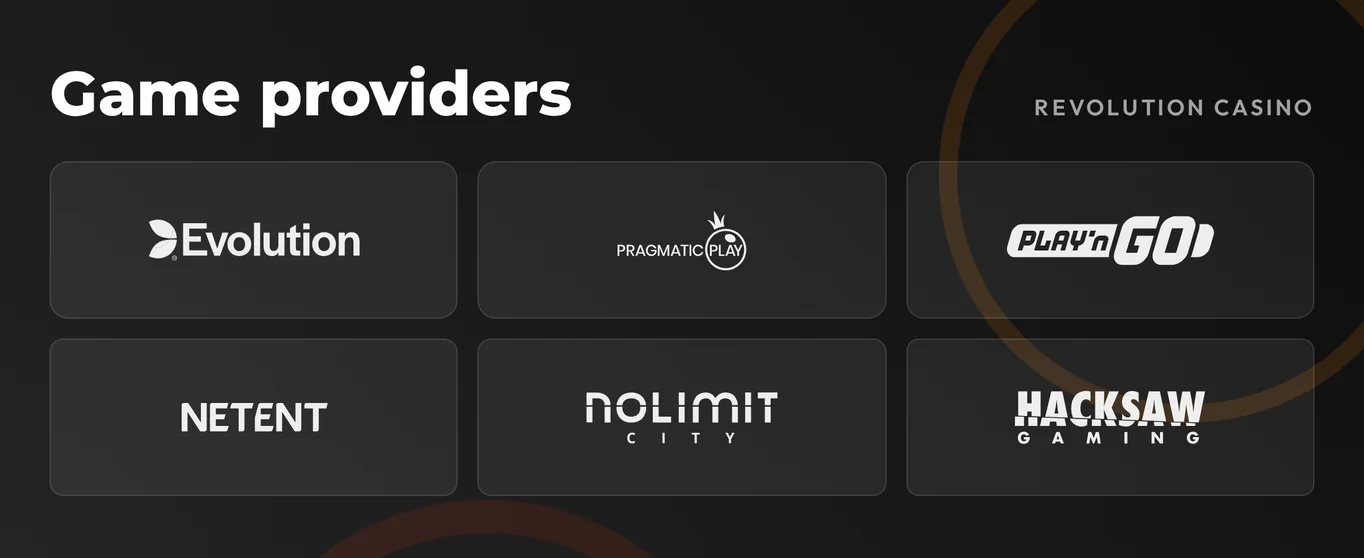 Confirm six game studios.